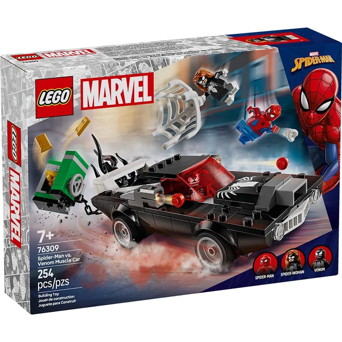 LEGO - LEGO Spider-Man vs. Auto Brutal de Venom (76309)