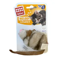 GIGWI - Juguete Interactivo Para Mascotas Gatos Ratón Melody