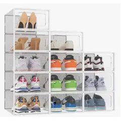 GENERICO - Caja Organizadora De Zapatos Set 4