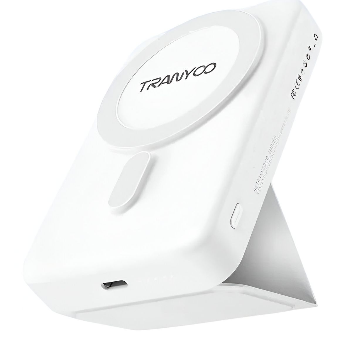 GENERICO - Power Bank Magsafe 10000 Mah 15w + 20w Tranyoo T-f24 - Blanco