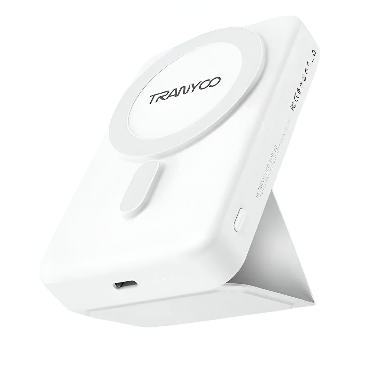 GENERICO - Power Bank Magsafe 10000 Mah 15w + 20w Tranyoo T-f24 - Blanco