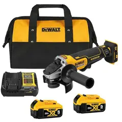 DEWALT - Kit Esmeril Angular Inal 4-1/2” XR 20V Max DCG413P2