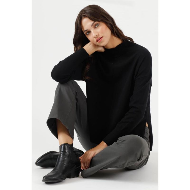 PRIVILEGE - Sweater negro PRIVILEGE 972 - Negro