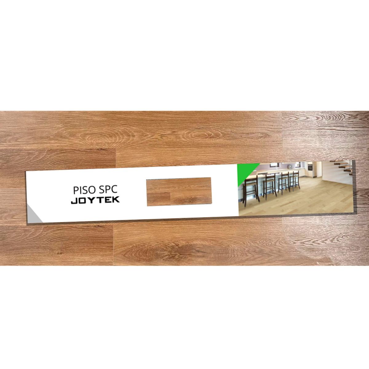 JOYTEK - Piso Vinílico SPC 5 mm Gran OAK 123x18 cm  225 m2 1 Caja 10 Uni