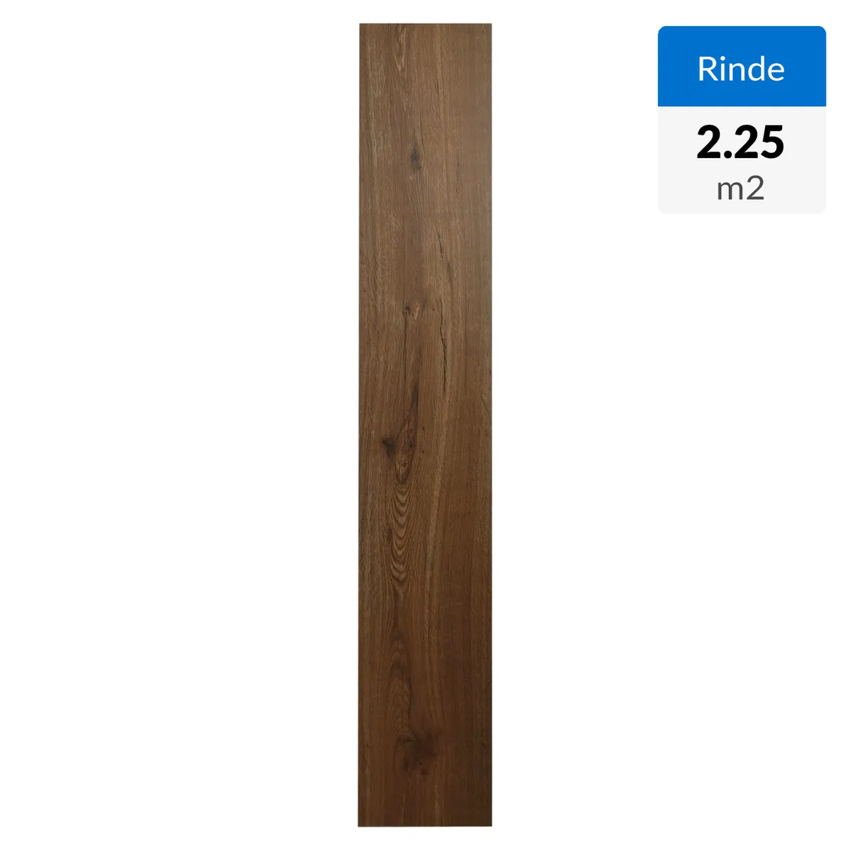 JOYTEK - Piso Vinílico SPC 5 mm Castaño 123x18 cm  225 m2 1 Caja 10 Uni