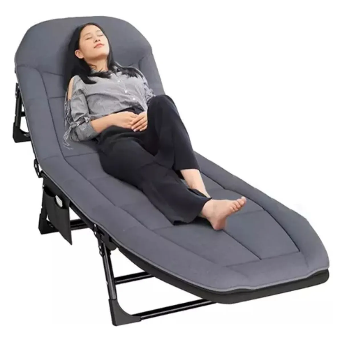 MUNDO MAGIA - Catrecama Campaña Outdoor Plegable Acolchado