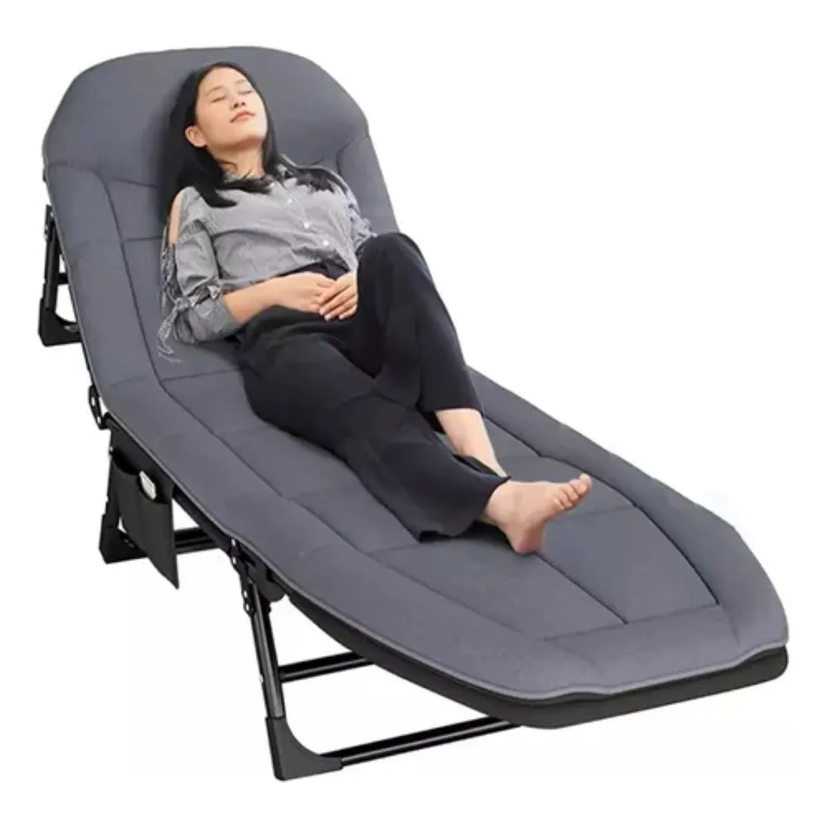 MUNDO MAGIA - Catrecama Campaña Outdoor Plegable Acolchado