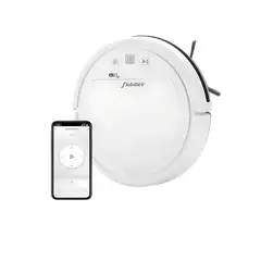 FIDDLER - Aspiradora Robot Wifi Con Aplicación Color Blanco