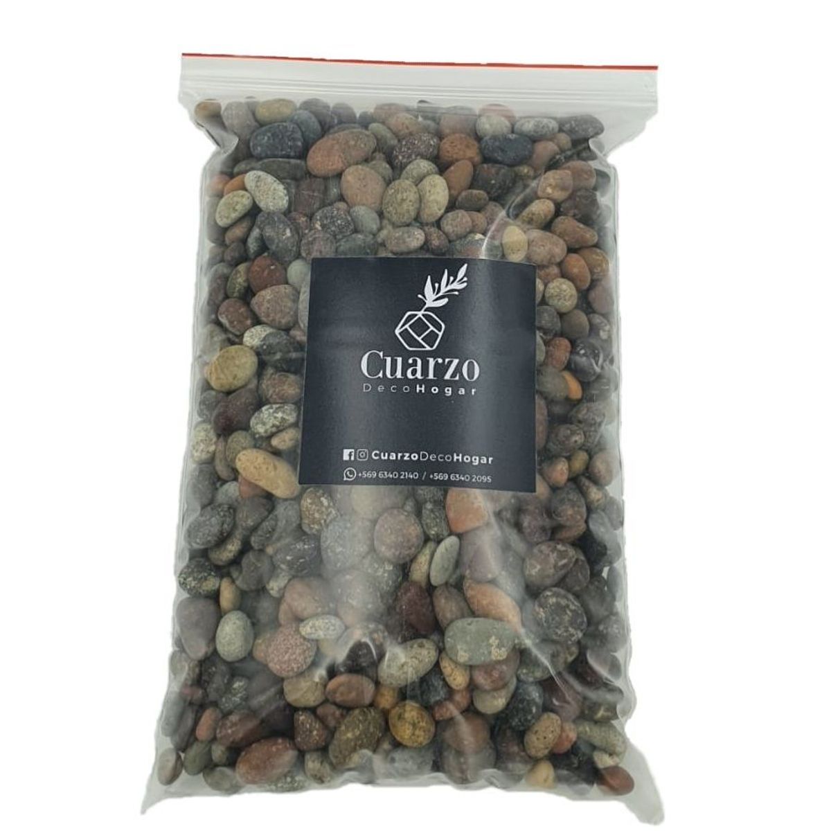 GENERICO - Piedra Ágata o de Rio 1kg Mediana.