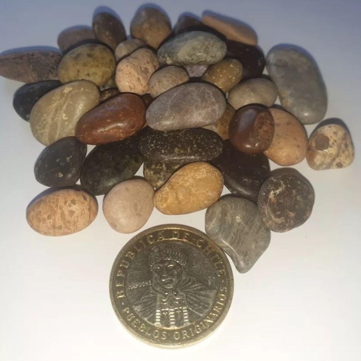 GENERICO - Piedra Ágata o de Rio 1kg Mediana.