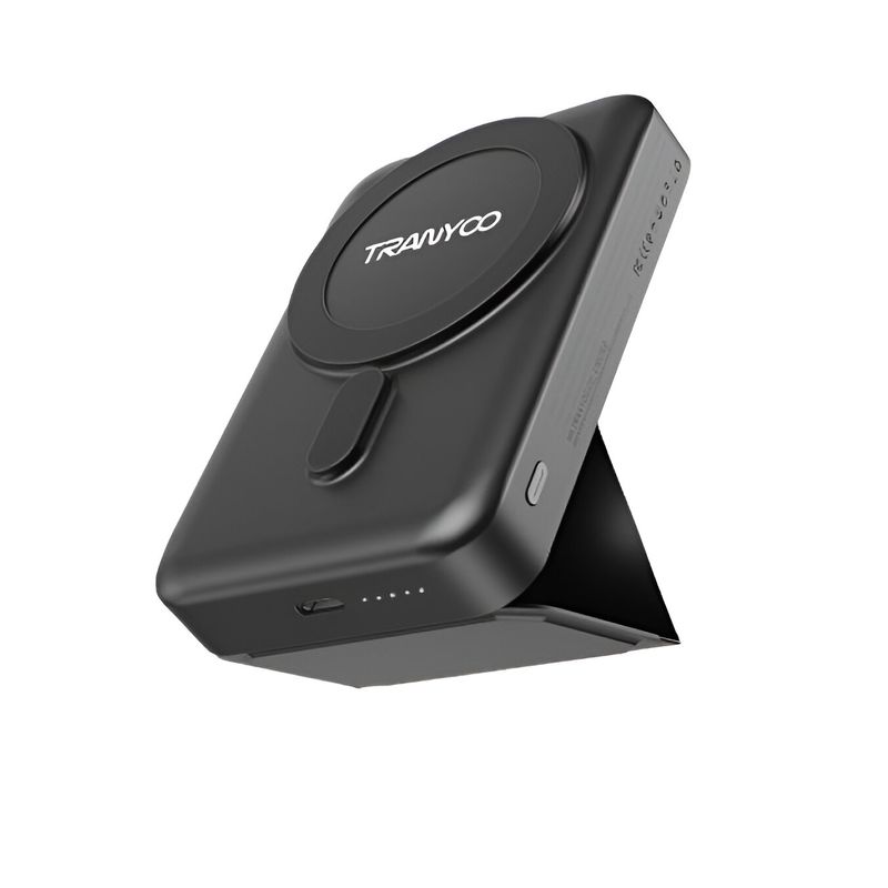 GENERICO - Power Bank Magnético 10000 Mah 15W + 20W Tranyoo T-F24 Negro