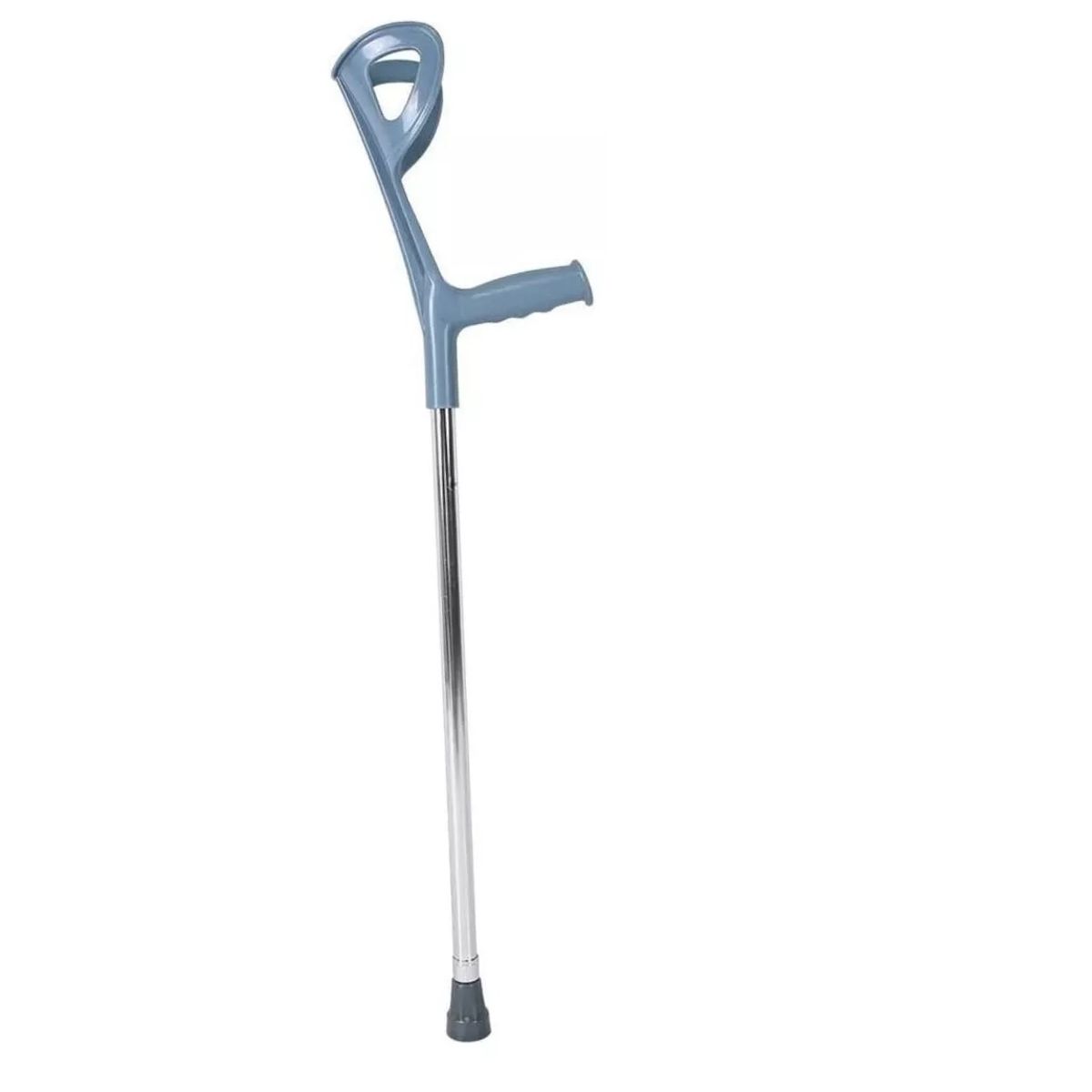 GENERICO - Baston Muleta Canadiense Ortopedico Altura Ajustable Gris