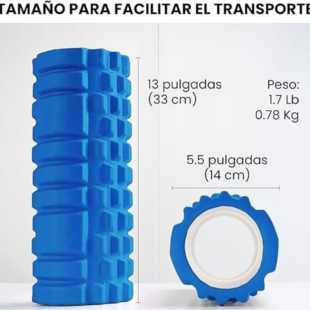 MOVI - Rodillo Para Masaje Muscular Ejercicio foam roller