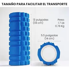 MOVI - Rodillo Para Masaje Muscular Ejercicio foam roller