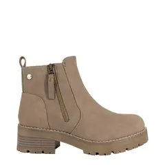 ALQUIMIA - Botin Mujer Taupe Viole