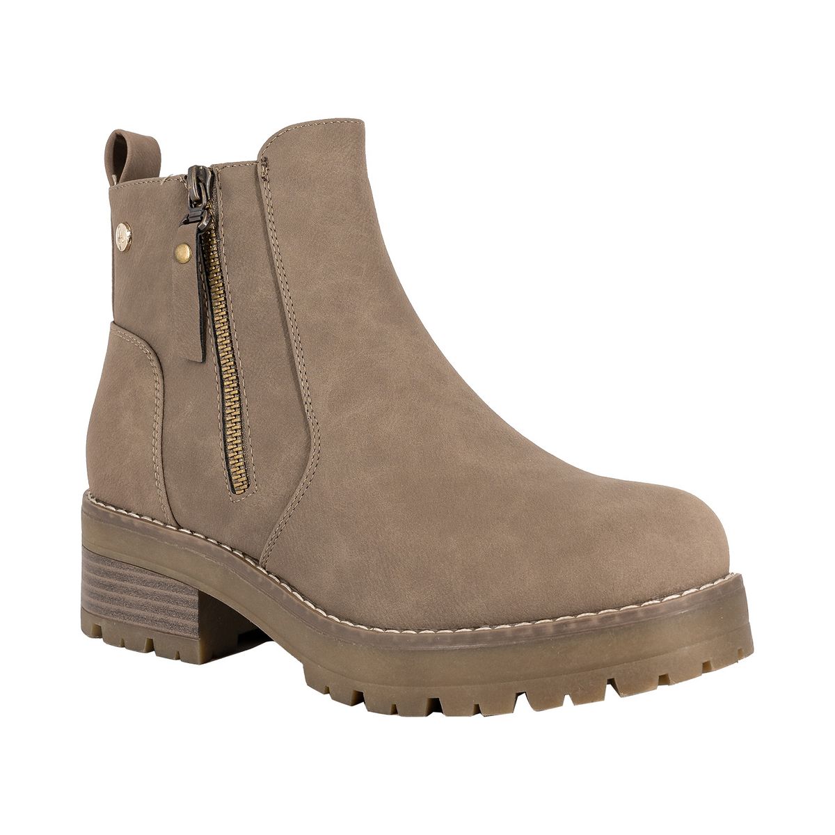 ALQUIMIA - Botin Mujer Taupe Viole Alquimia