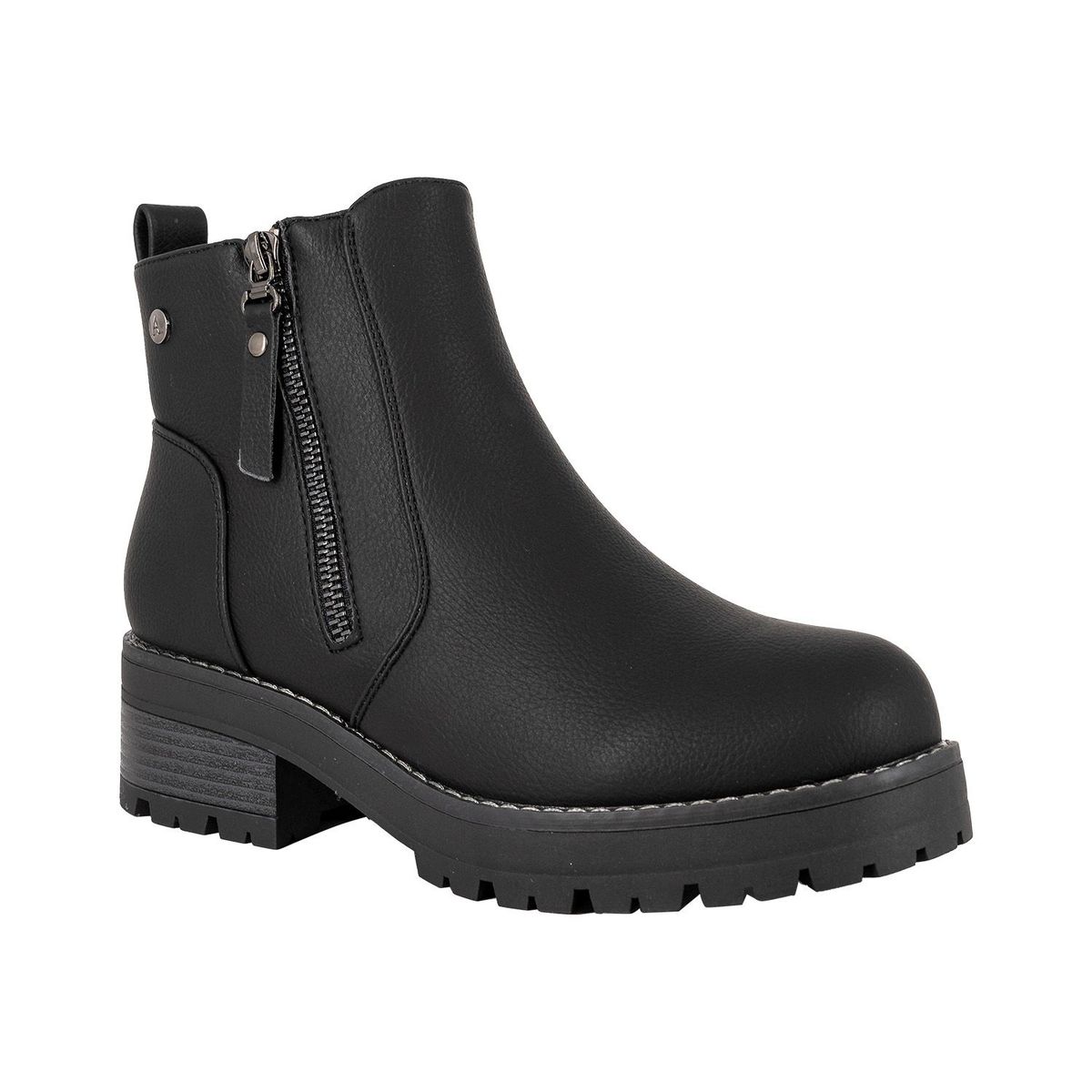 ALQUIMIA - Botin Mujer Negro Viole Alquimia