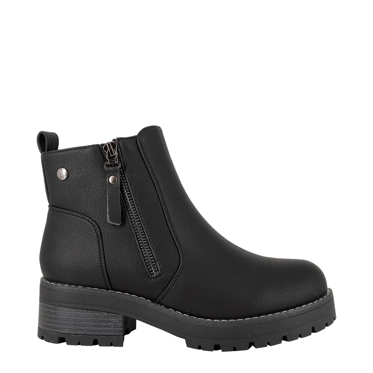 ALQUIMIA - Botin Mujer Negro Viole Alquimia