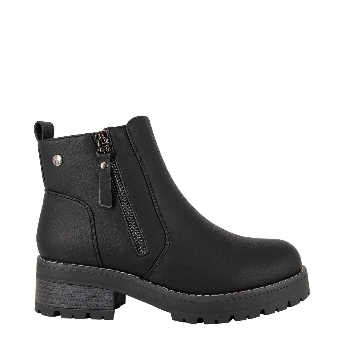 ALQUIMIA - Botin Mujer Negro Viole Alquimia