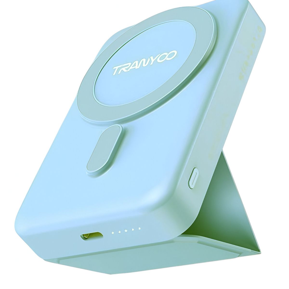 GENERICO - Power Bank Magsafe 10000 Mah 15w + 20w Tranyoo T-f24 - Verde claro