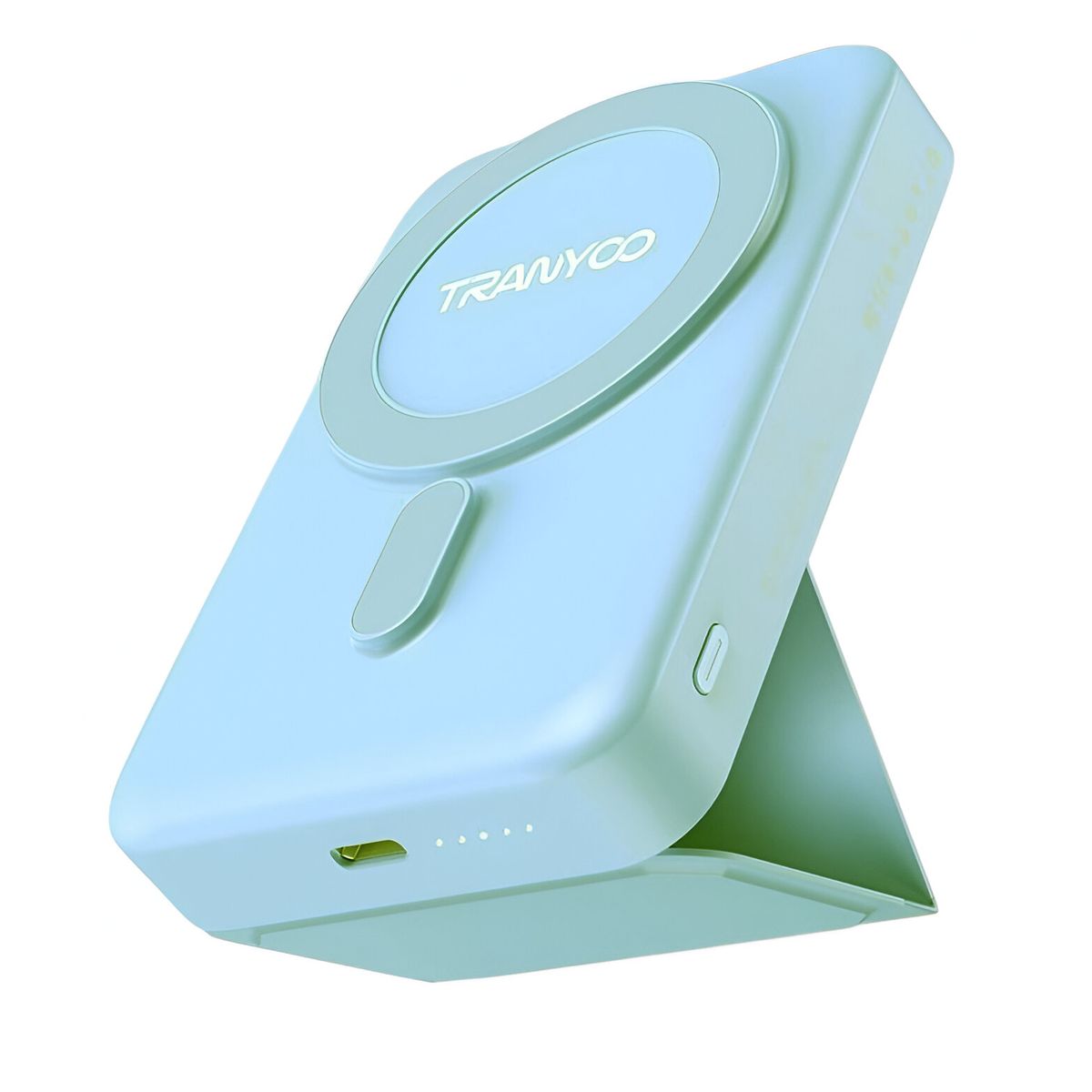 GENERICO - Power Bank Magsafe 10000 Mah 15w + 20w Tranyoo T-f24 - Verde claro