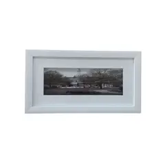 HOME ESSENTIALS - Marco de fotos blanco 18x33 cm