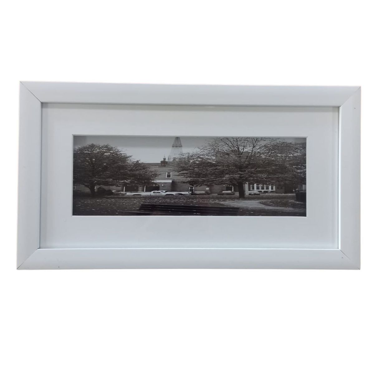 HOME ESSENTIALS - Marco de fotos blanco 18x33 cm