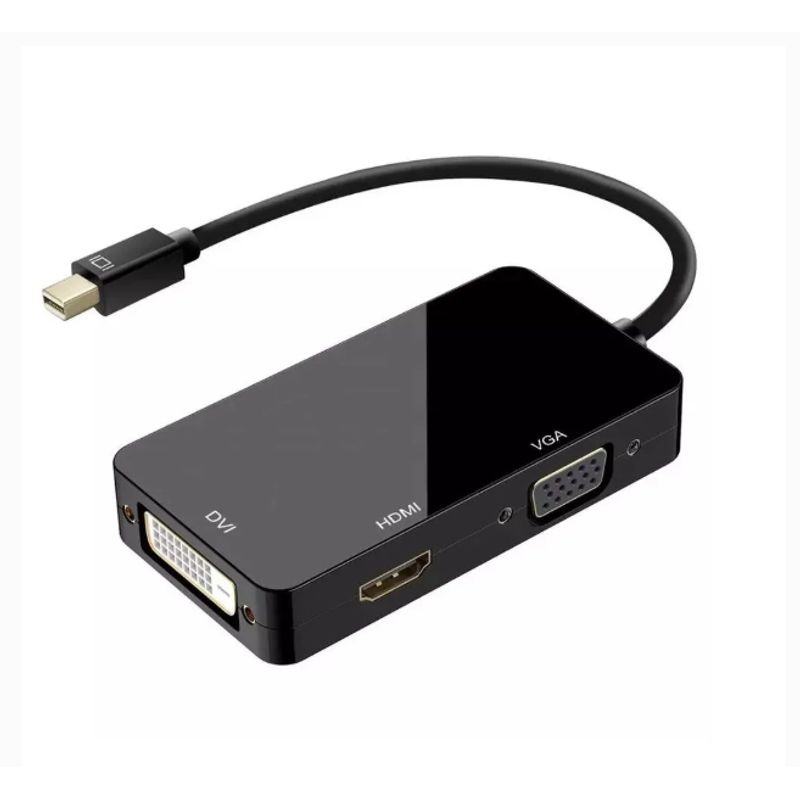 ULINK - Adaptador 3 en 1 Ulink Mini Displayport a Hdmi+Vga+Dvi Thunderbolt