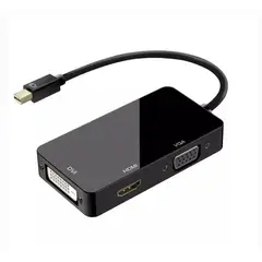 ULINK - Adaptador 3 en 1 Mini Displayport a Hdmi+Vga+Dvi Thunderbolt