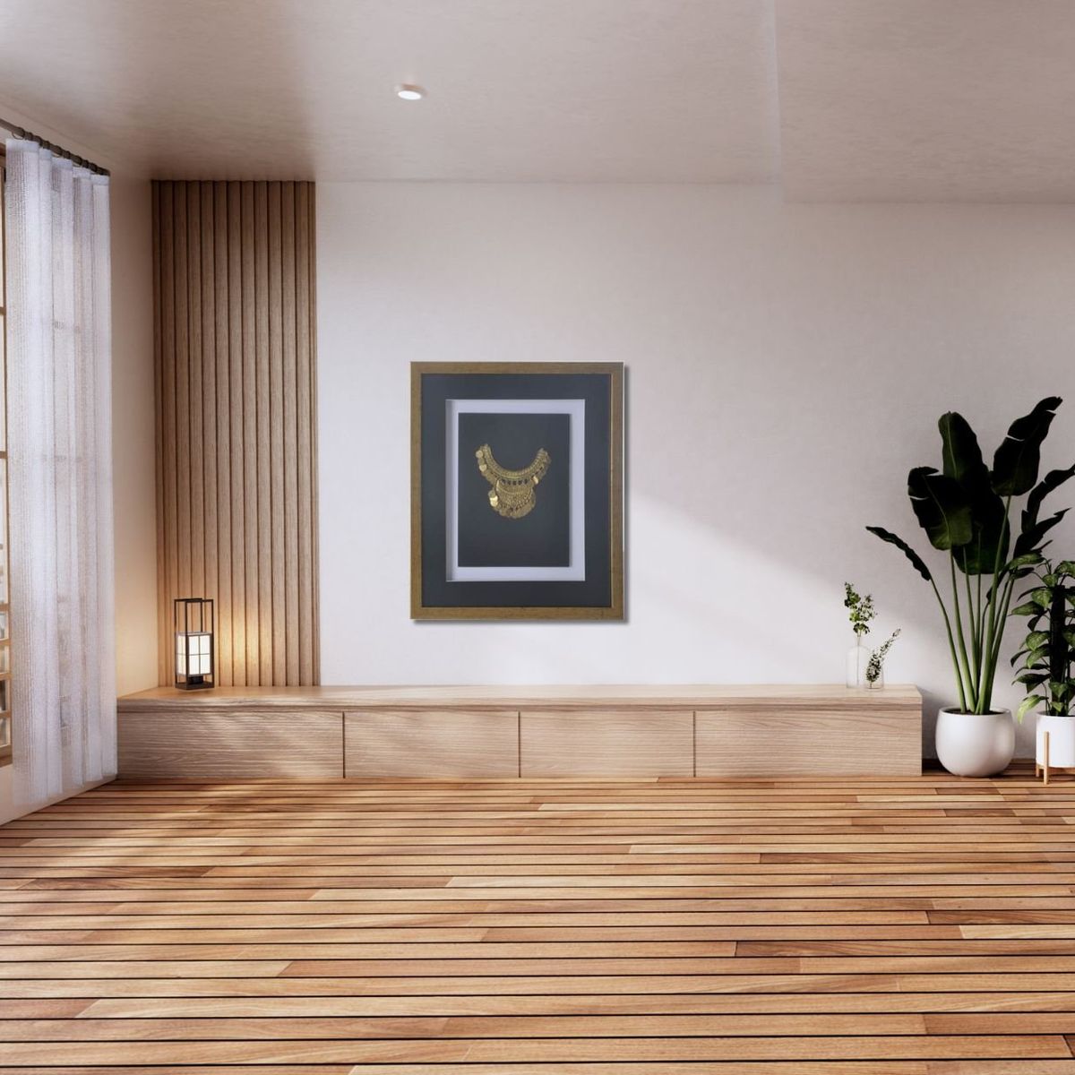 RONDA - Cuadro Joya Dorada Dorada 38x45 cm