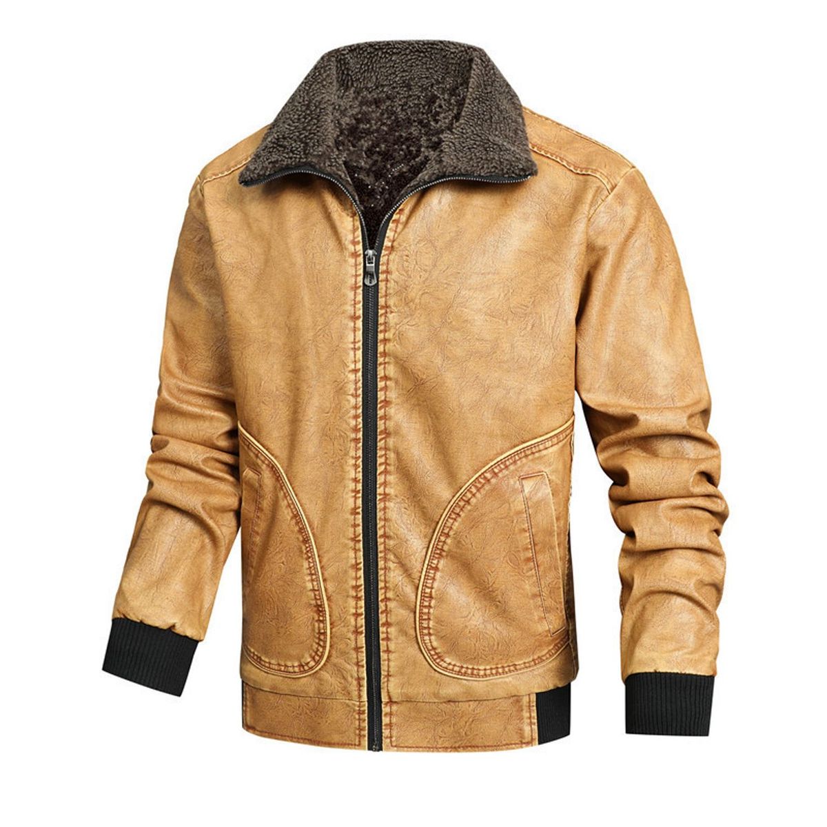 TIOZONEY - Chaqueta de invierno para hombre