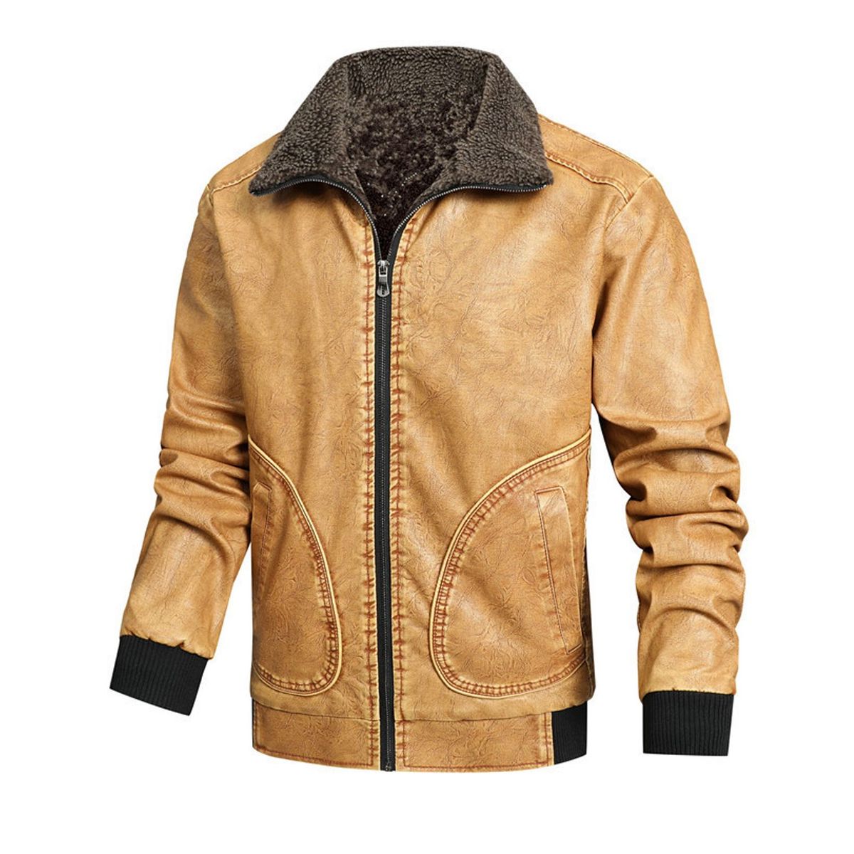 TIOZONEY - Chaqueta de invierno para hombre