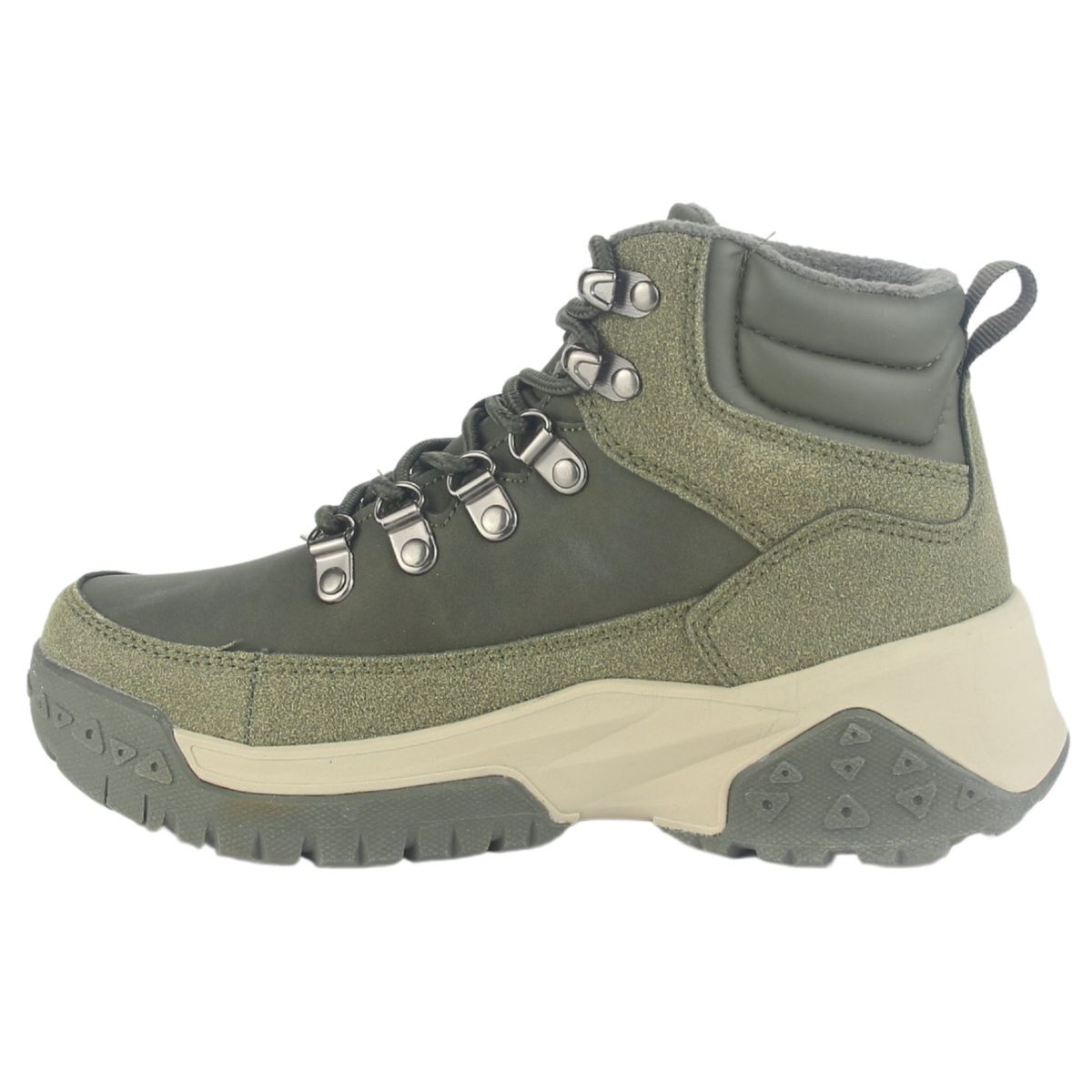 FUNWAY - Botin Mujer Oliva Outdoor Chalada Nevado-2