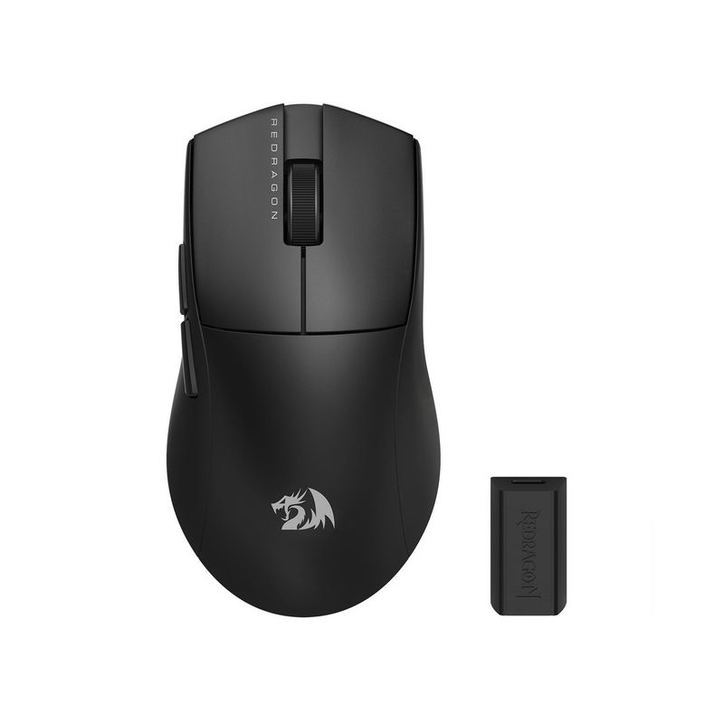 REDRAGON - Mouse Gamer Redragon K1ng PRO M916-PRO-4K Inalambrico Black