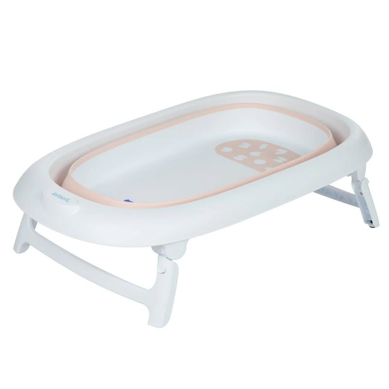 INFANTI - Bañera Plegable Números INFANTI Rosa