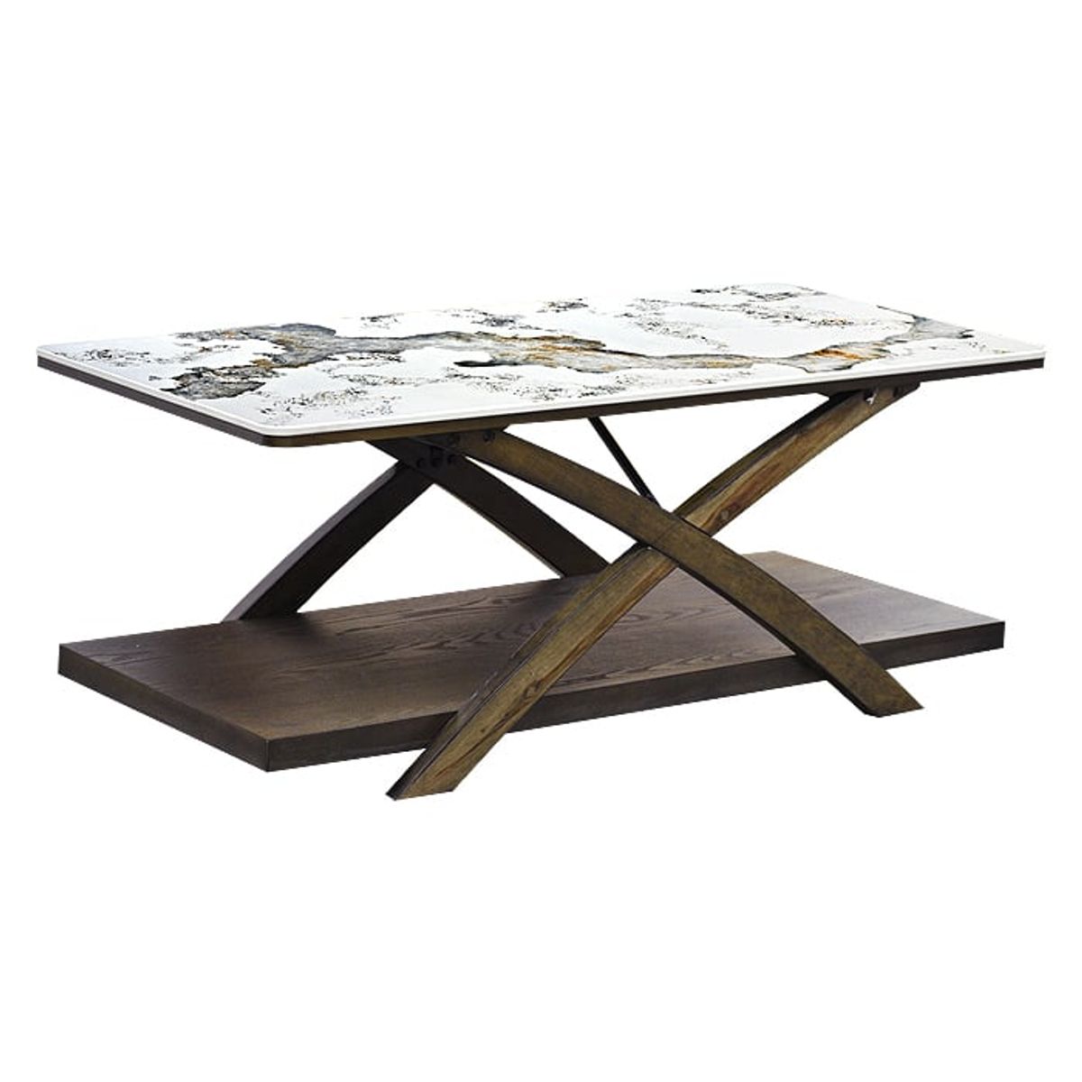 MSA MUEBLES SANTA ANA - Mesa Centro Stone Brown