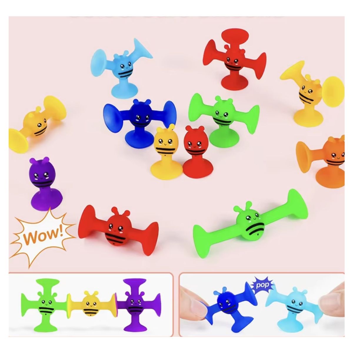 GENERICO - JUEGUETES DE VENTOSA DE ANIMALES MARINOS