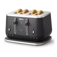 OSTER - Tostadora premium para 4 rebanadas TSSTTA4540B Tostado Personalizado