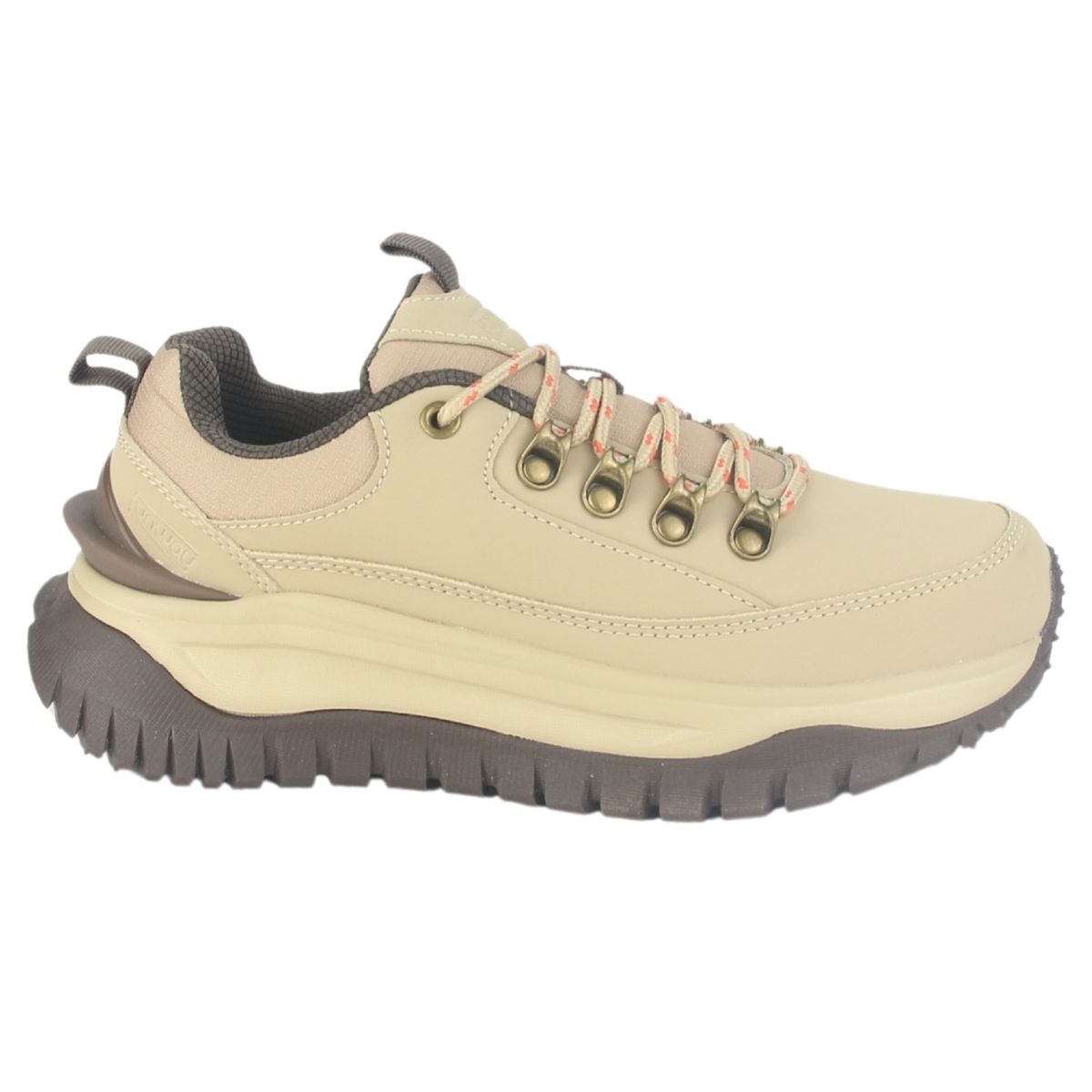 FUNWAY - Zapatilla Mujer Beige Outdoor Chalada Volkan-1