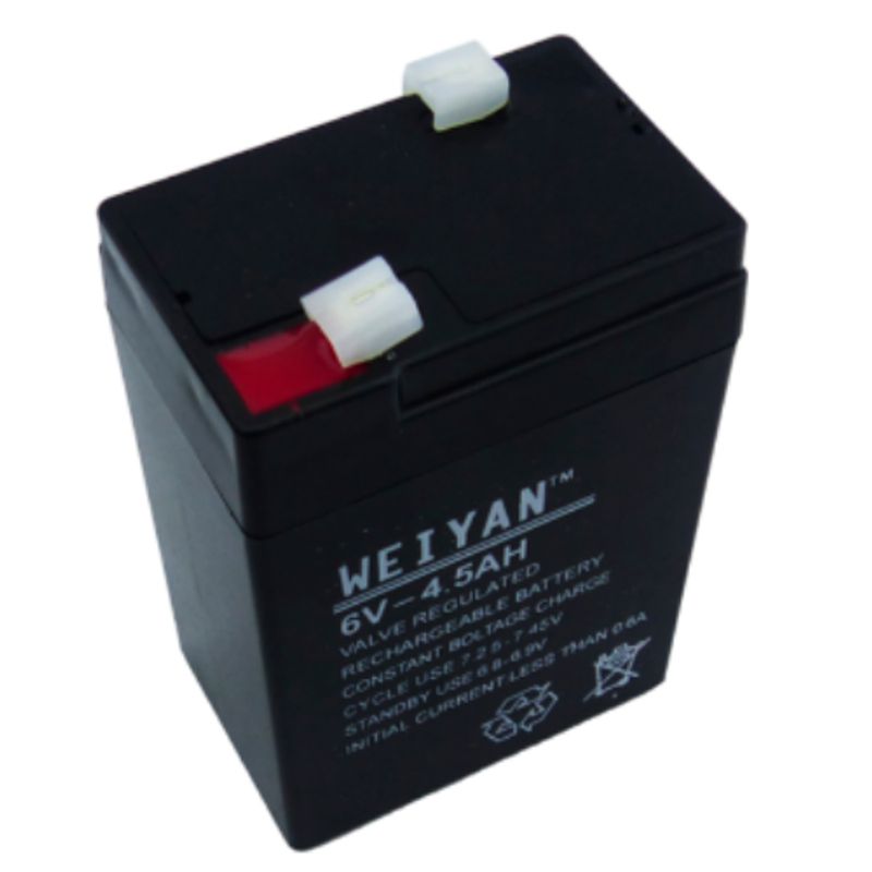 GENERICO - Bateria 6 Volt 4 Amp Repuesto, Marca WEIYAN