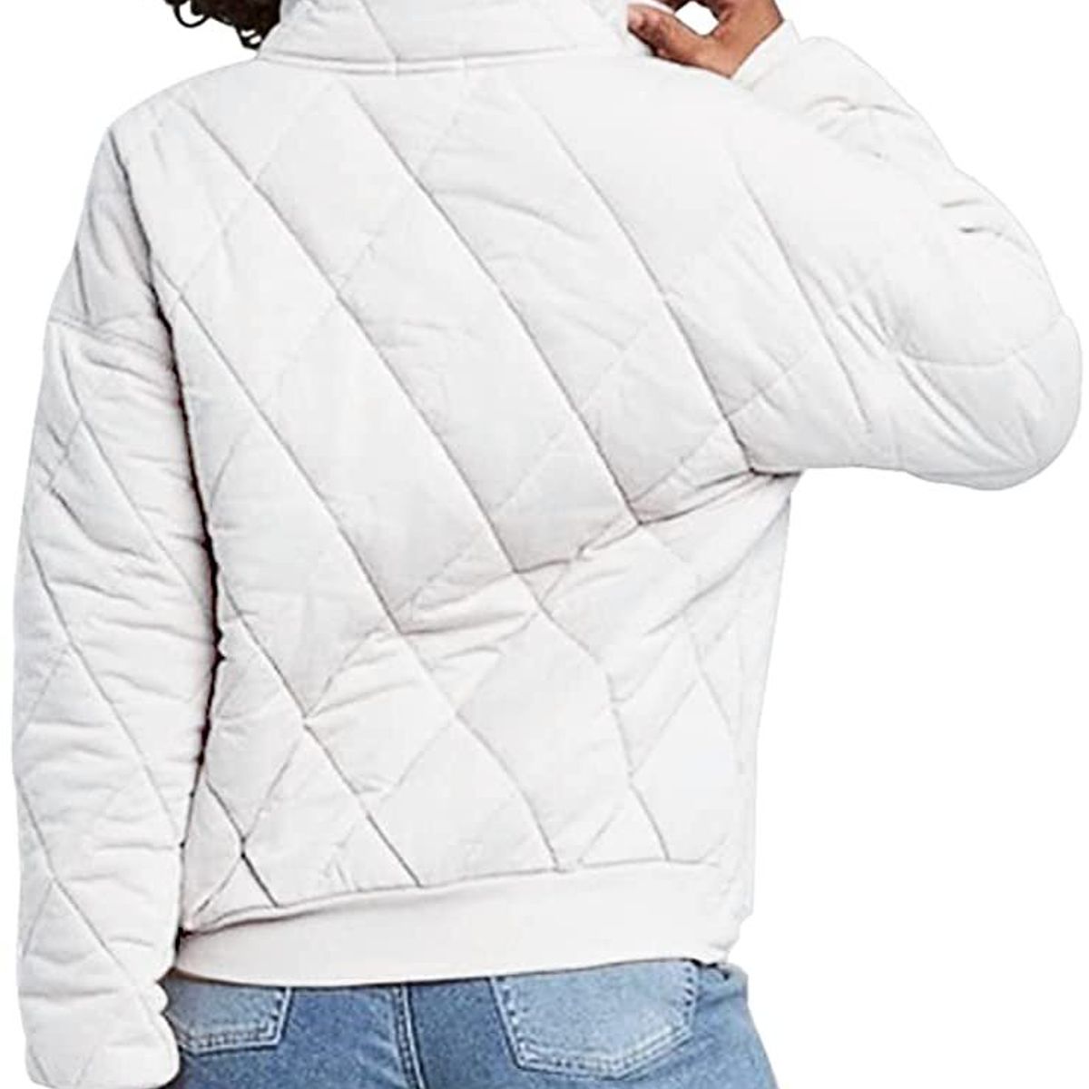TIOZONEY - Chaqueta de manga larga - Blanco