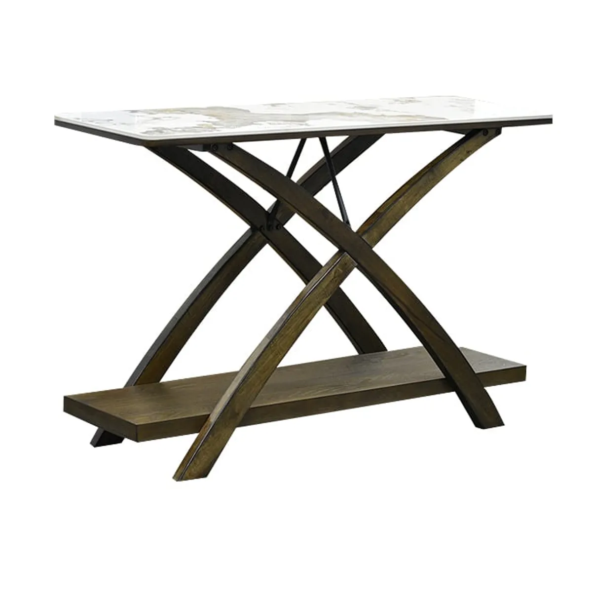 MSA MUEBLES SANTA ANA - Mesa De Arrimo Stone Brown