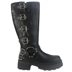 CHALADA - Bota Mujer Negro Casual Triva-1
