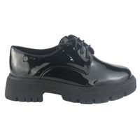 Mocasin Mujer Negro Casual Lina-1