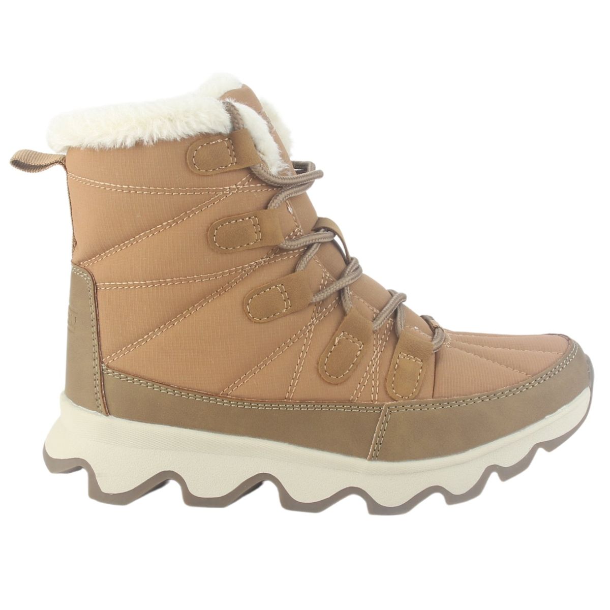 FUNWAY - Botin Mujer Camel Outdoor Chalada Polar-1