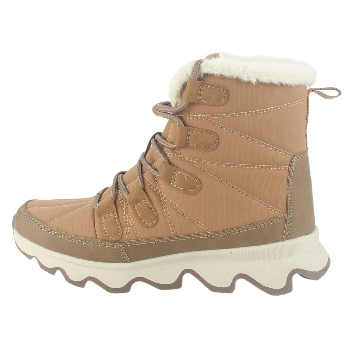 FUNWAY - Botin Mujer Camel Outdoor Chalada Polar-1