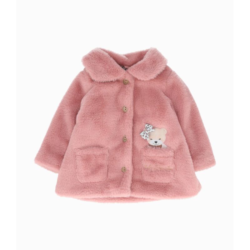 LIMONADA - Chaqueta recién nacida con ositos palo rosa Limonada