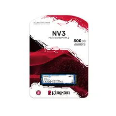 KINGSTON - SSD M.2 (2280) - 500 GB - NV3 - PCIe 4.0 x4.