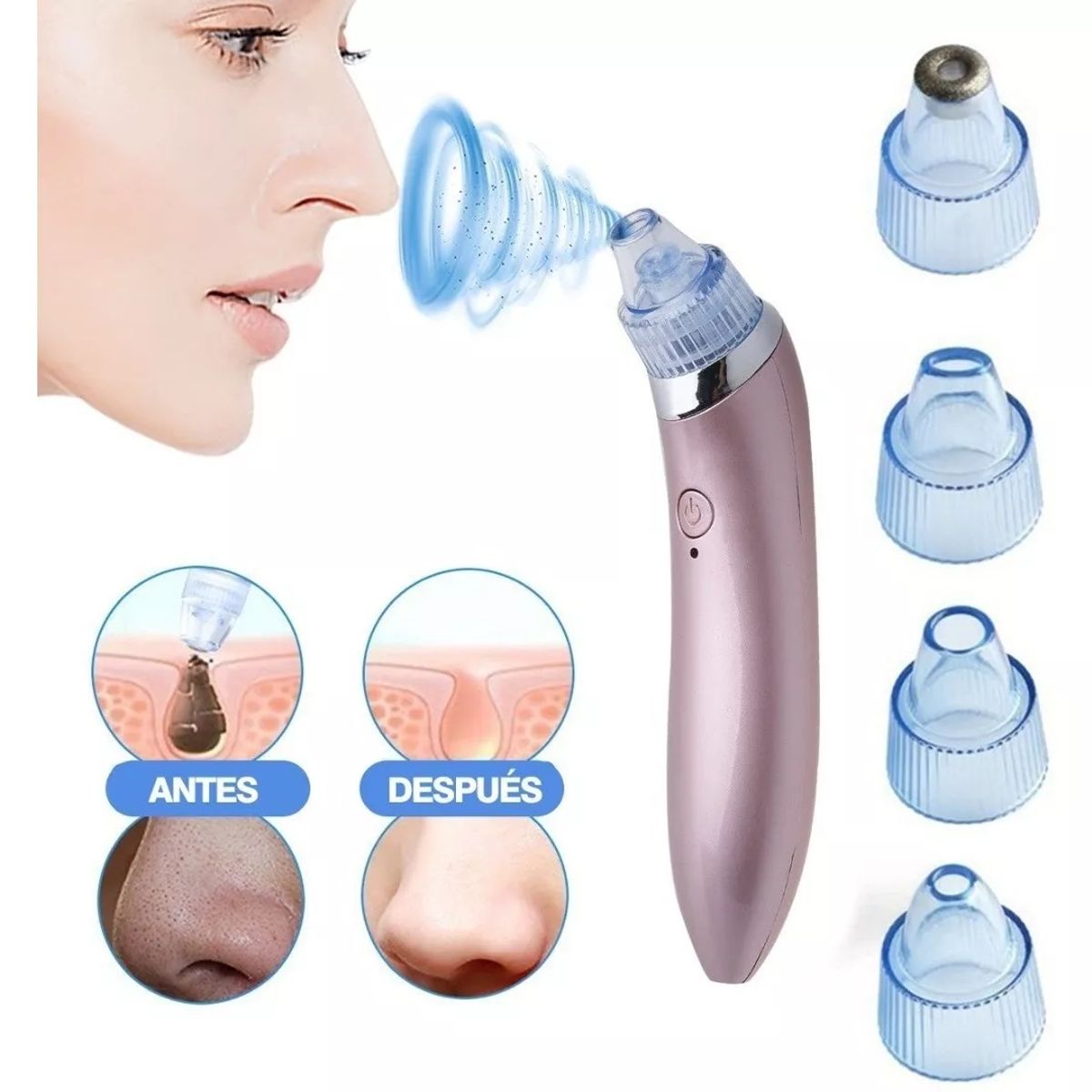 MOVI - Removedor facial de Puntos Negros e Impurezas