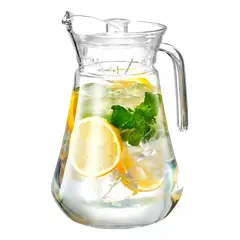 GENERICO - X3 Jarra De Vidrio De Agua Jugo Jarras Agua Transparente